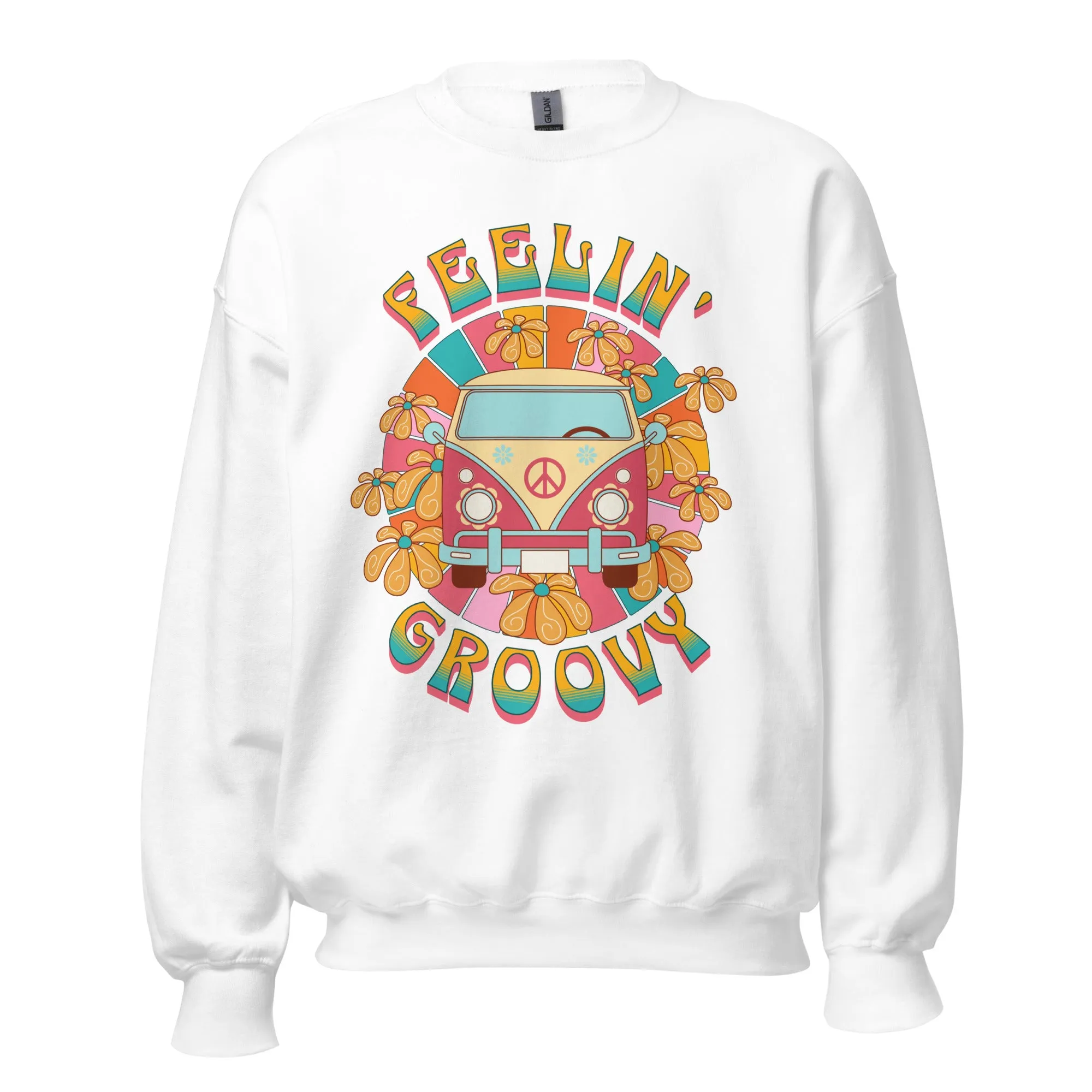 Feelin Groovy Unisex Sweatshirt