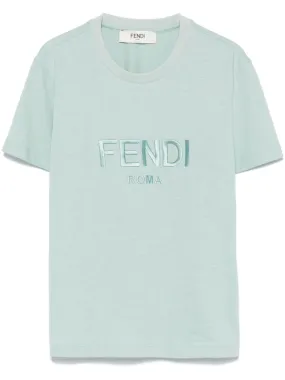 FENDI ROMA COTTON T-SHIRT