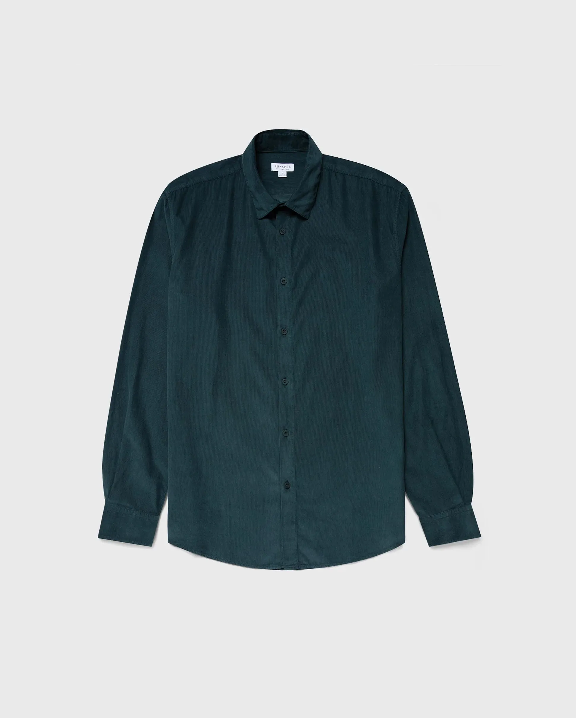 FINE CORD SHIRT / PEACOCK