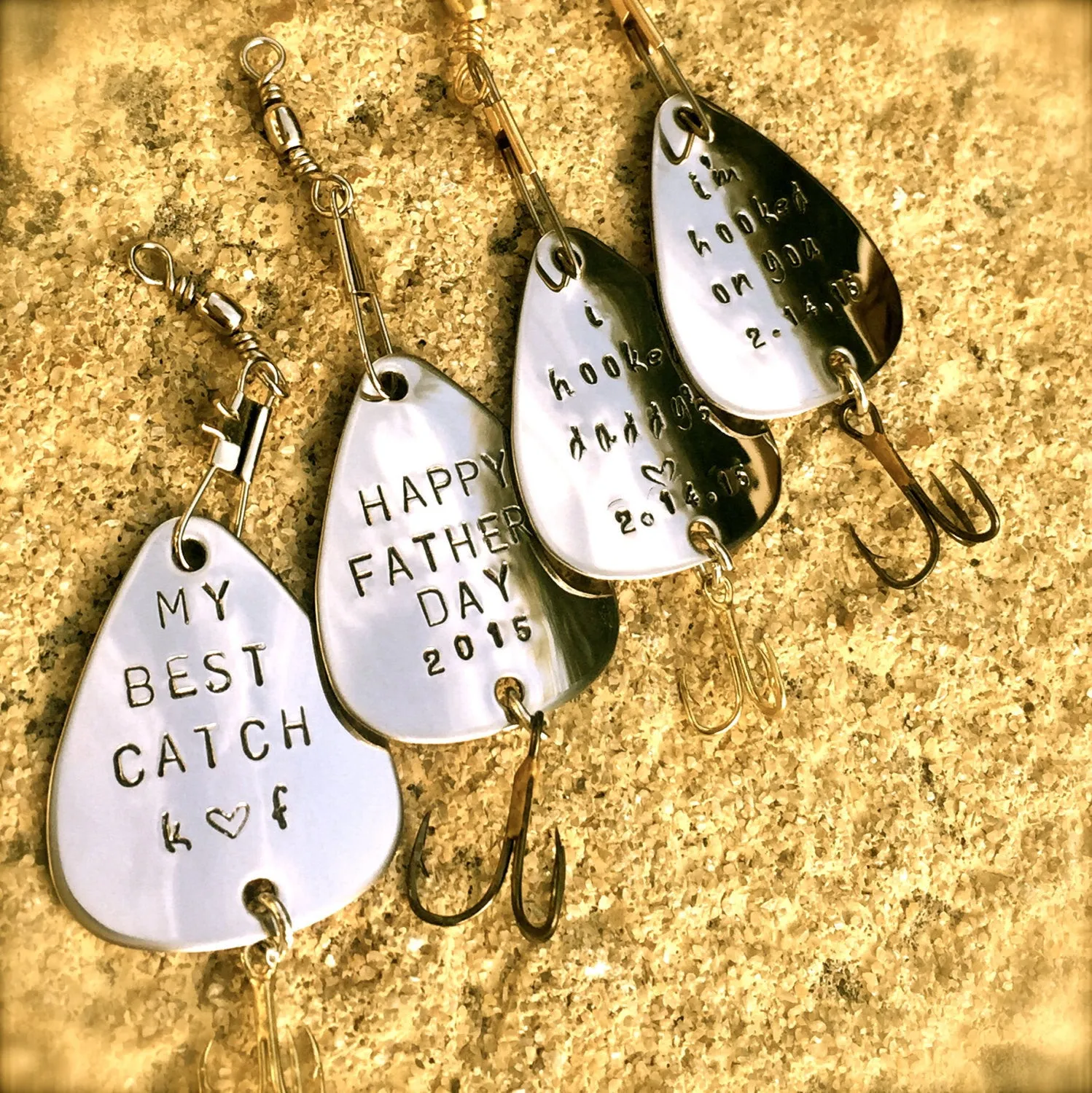 Fishing Lure, Father's Day Gifts, For Him, Boyfriend Gift, Personalized Fishing Lure, Im Hooked On You,natashaaloha, Boyfriend Gift