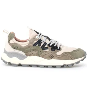 Flower Mountain Yamano 3 Trainers - Beige / Military