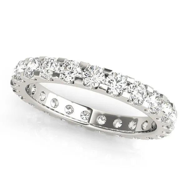 GAIA 4.5 Carat Diamond Eternity Band in 14K/ 18K/ Platinum GIA Graded 25 pointer G Color SI1 Clarity By Mike Nekta SIZE 8 to 9