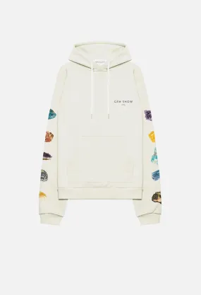 Gem Show Beach Hoodie / Salt