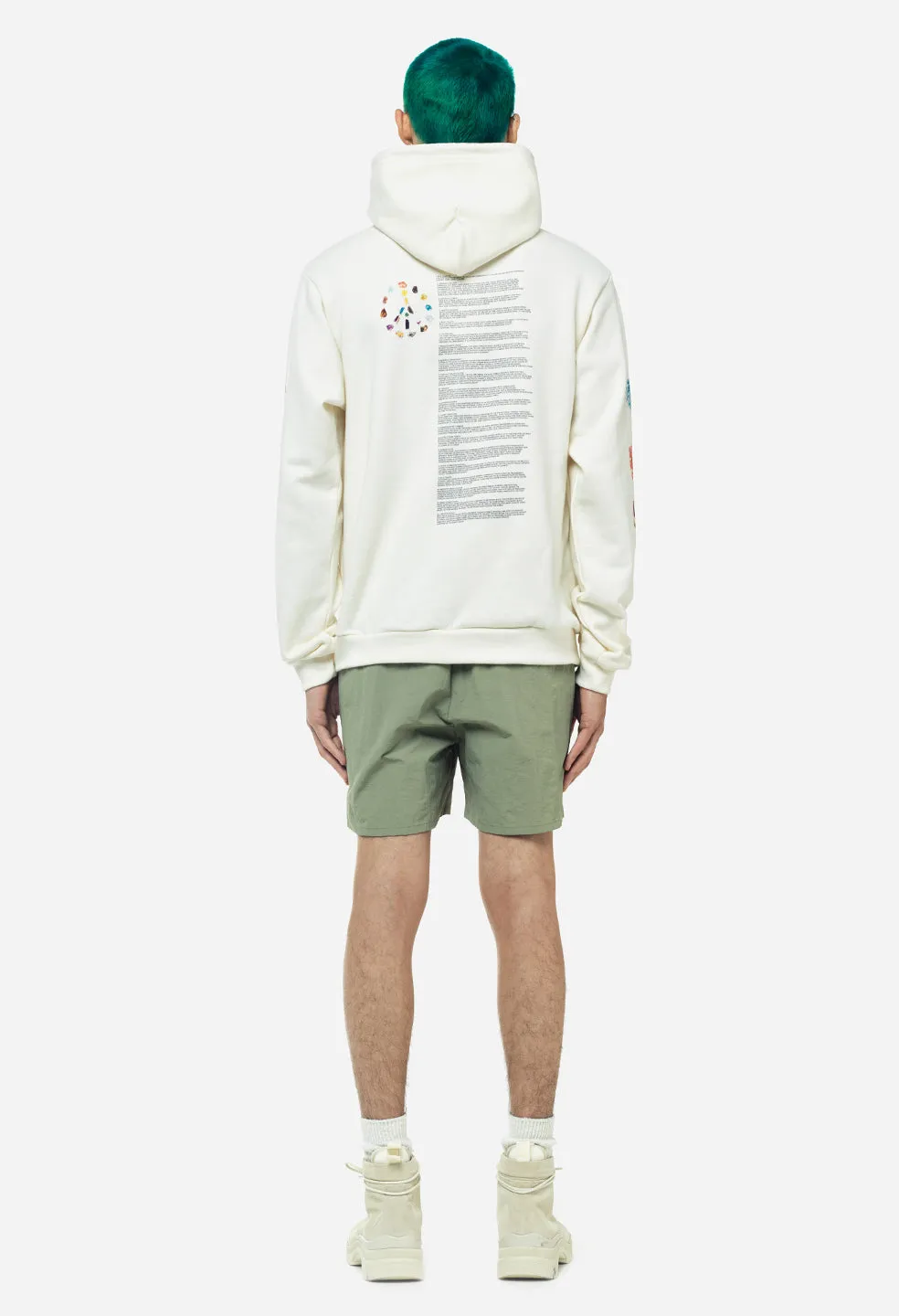 Gem Show Beach Hoodie / Salt