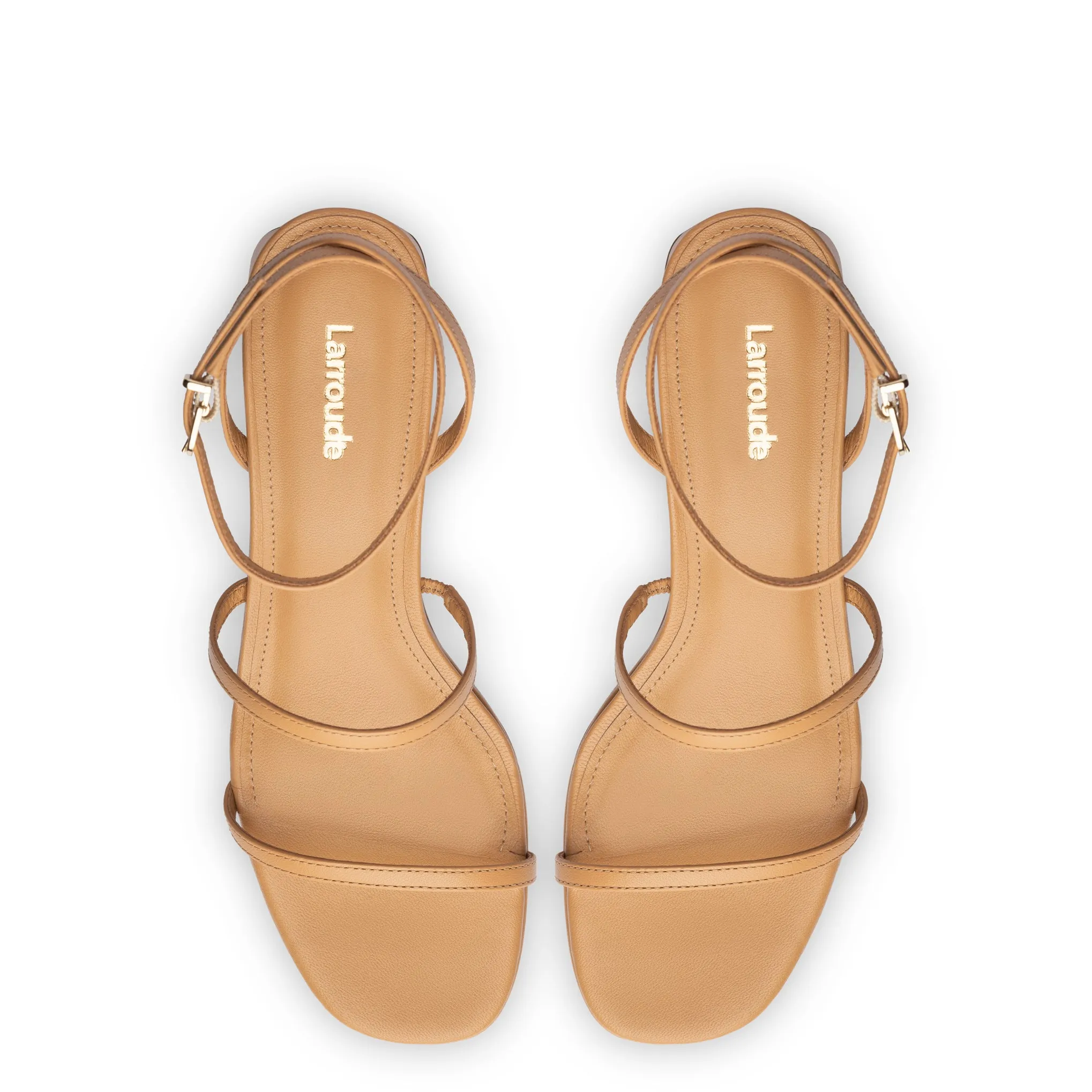 Gio Sandal In Tan Leather