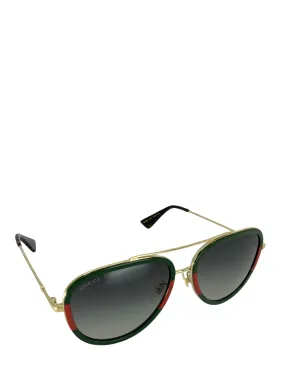 Gucci Aviator Metal Sunglasses