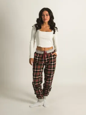 HARLOW KYLIE FLANNEL PANTS - CLEARANCE