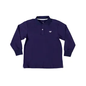 Henry Duvall - Narragansett Navy Long Sleeve Carter Polo