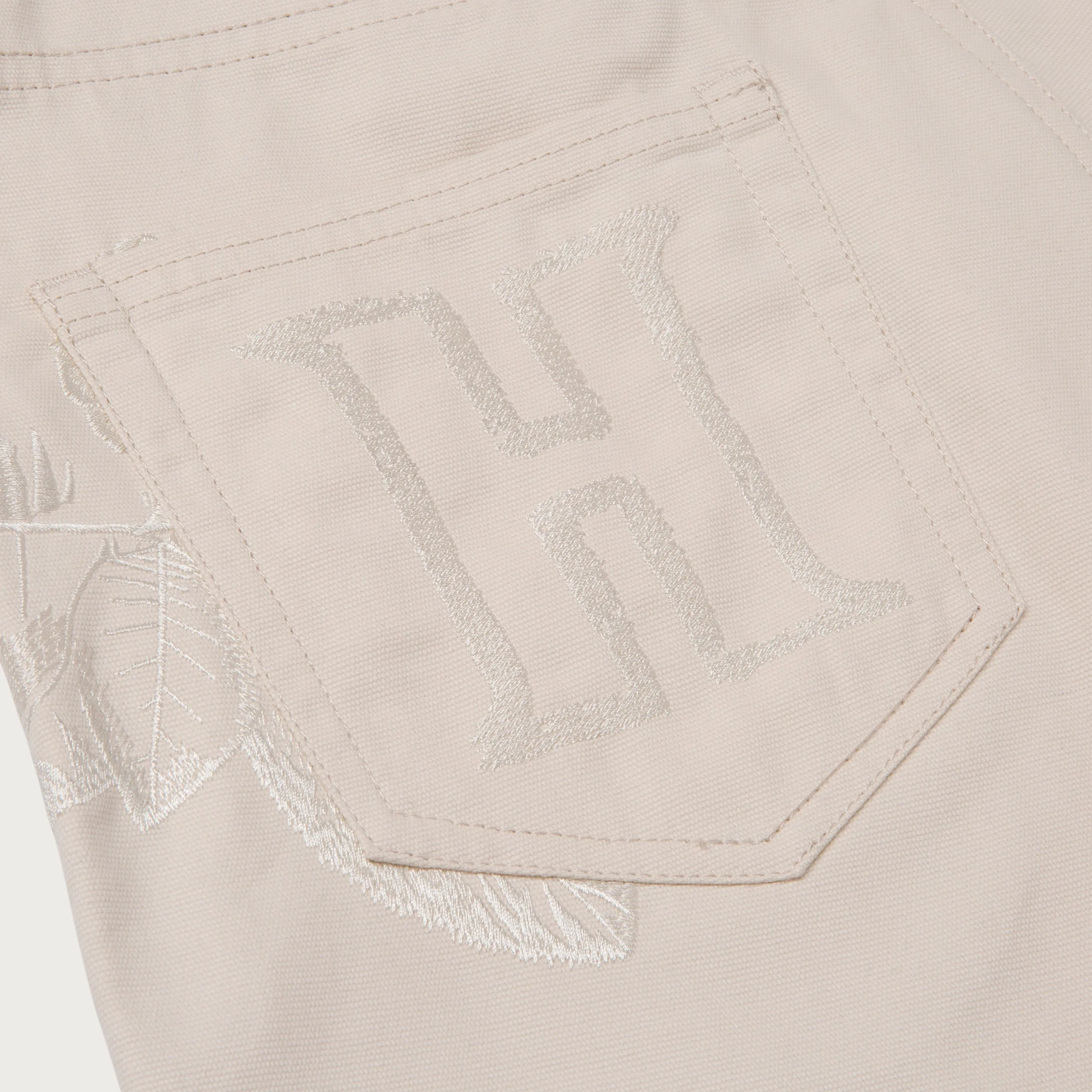 Honor The Gift Canvas Short - Cream