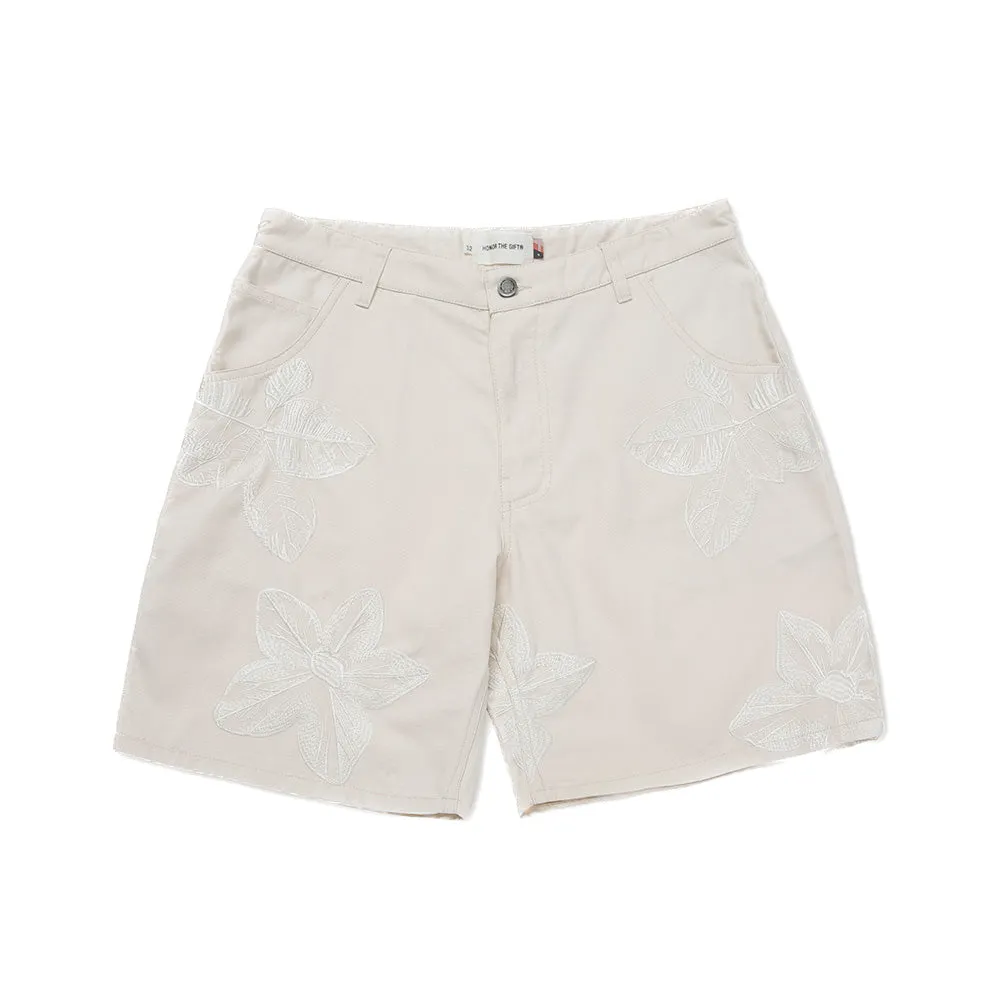 Honor The Gift Canvas Short - Cream