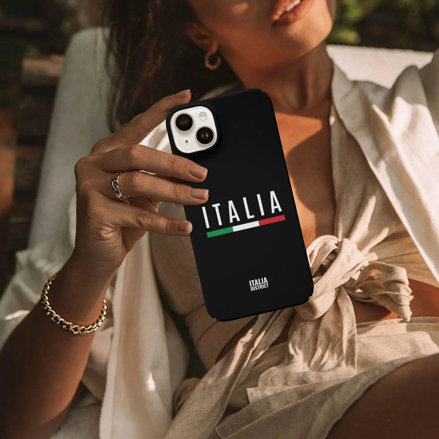 Italy Black Phone Case iPhone 14 Plus