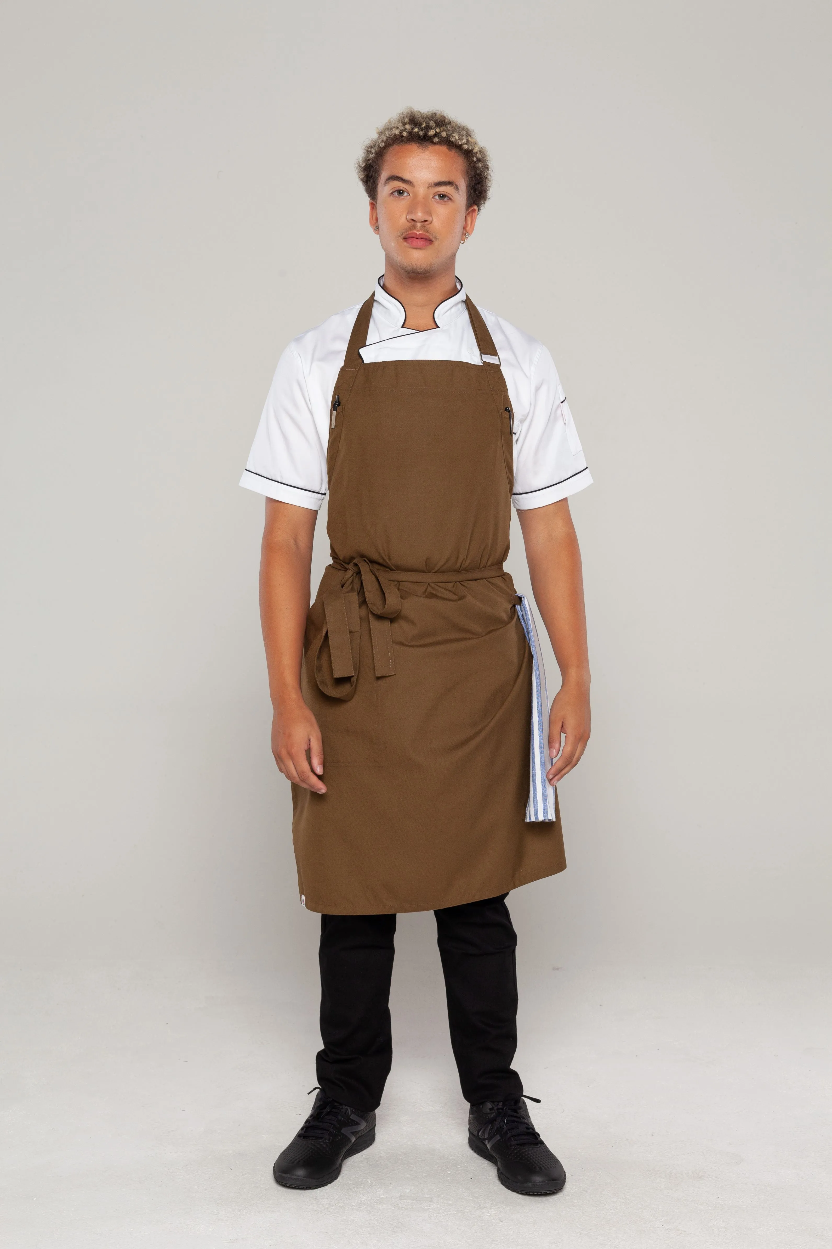 Josh Olive Green bib Small size Apron