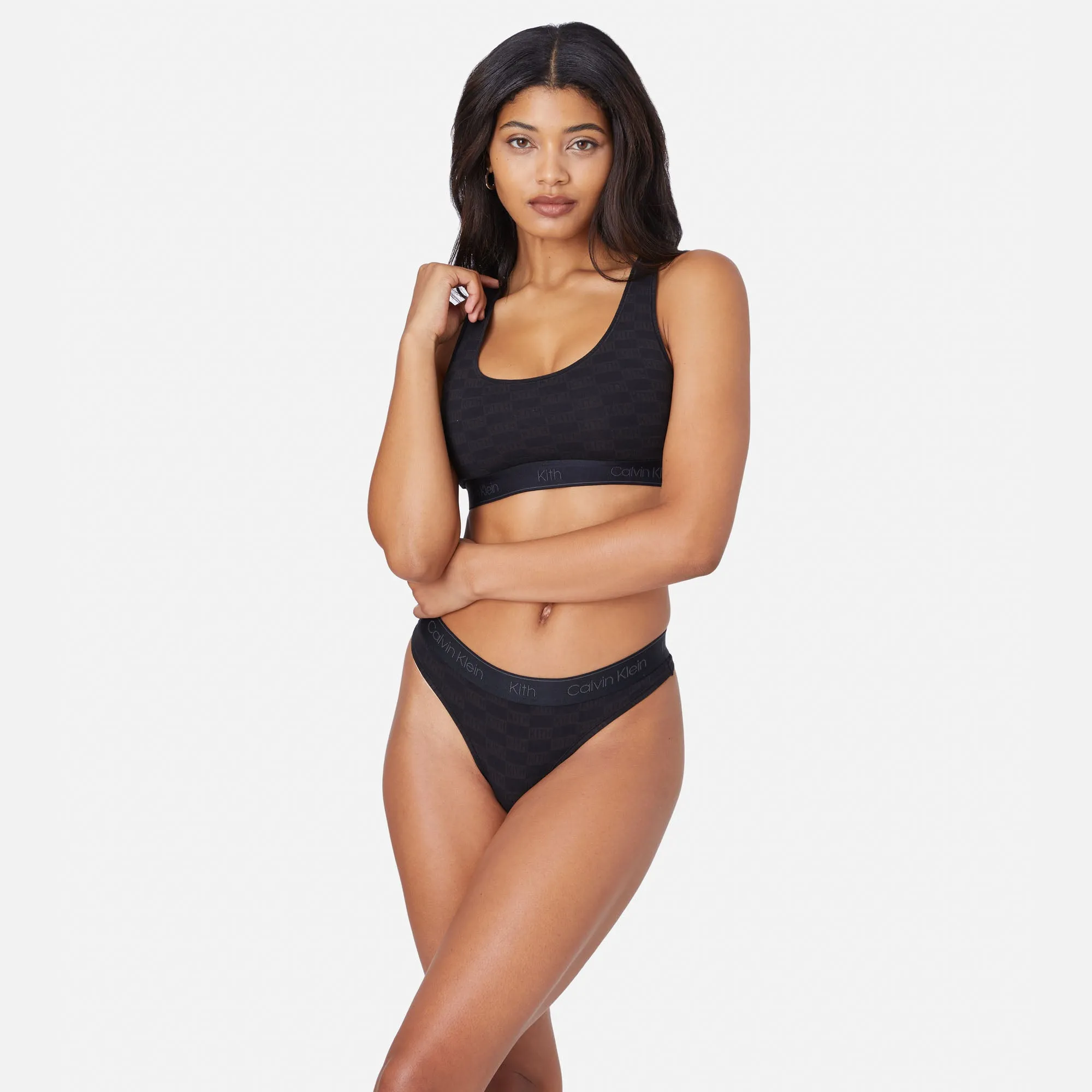 Kith Women for Calvin Klein Bralette - Black