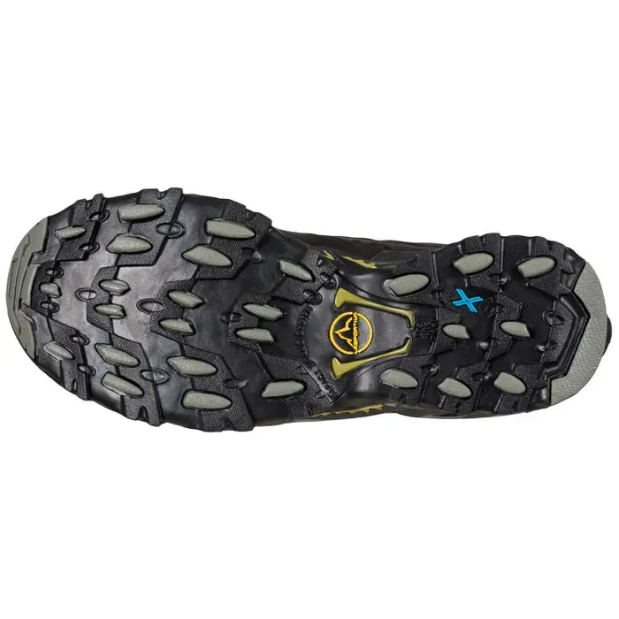 La Sportiva Ultra Raptor II Leather GTX Hiking Shoe (Men's) Black/Cedar - Wide