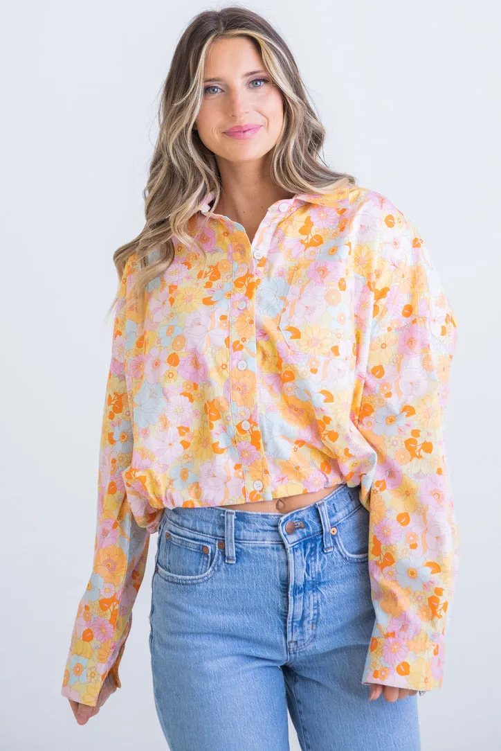 London Floral Pocket Shirt