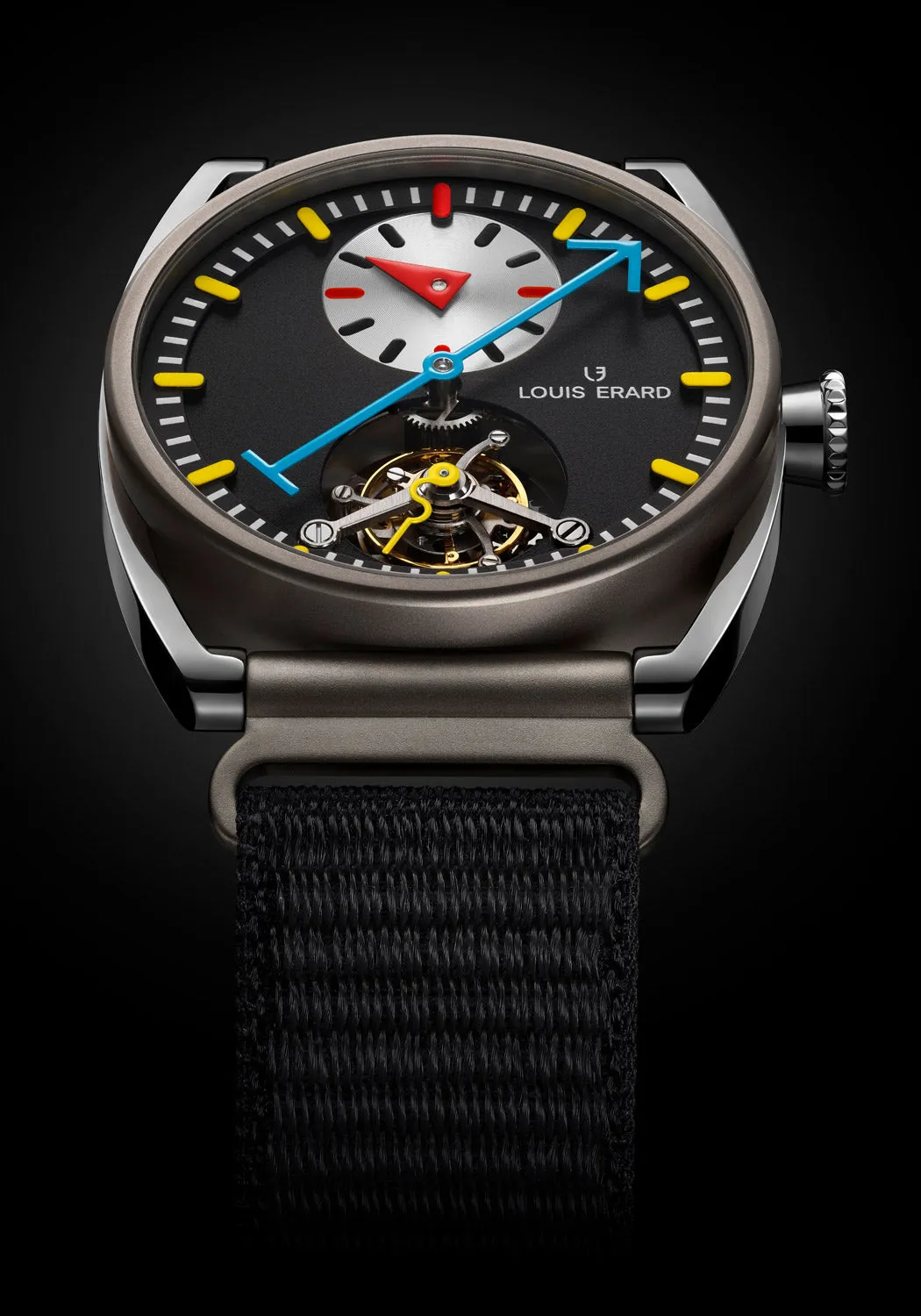 Louis Erard Le Régulateur Tourbillon Louis Erard x Alain Silberstein Black | LE 78