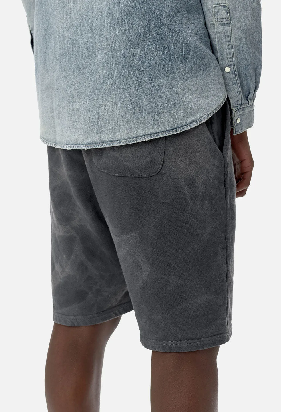 Marble Shorts / Black