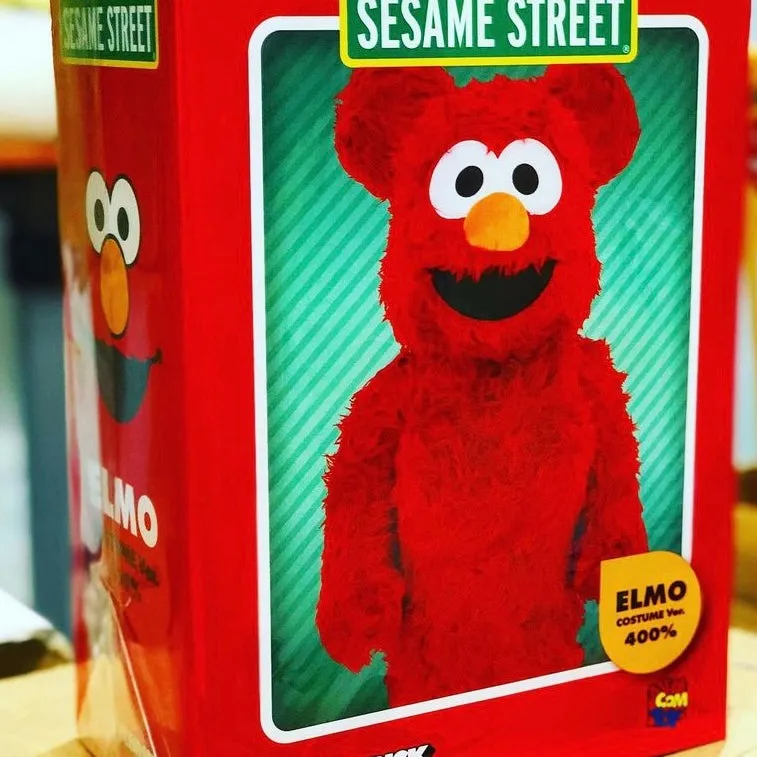 MEDICOM BEARBRICK ELMO V2 400%