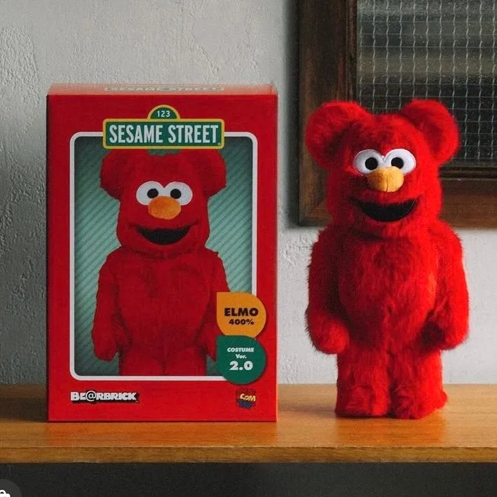 MEDICOM BEARBRICK ELMO V2 400%