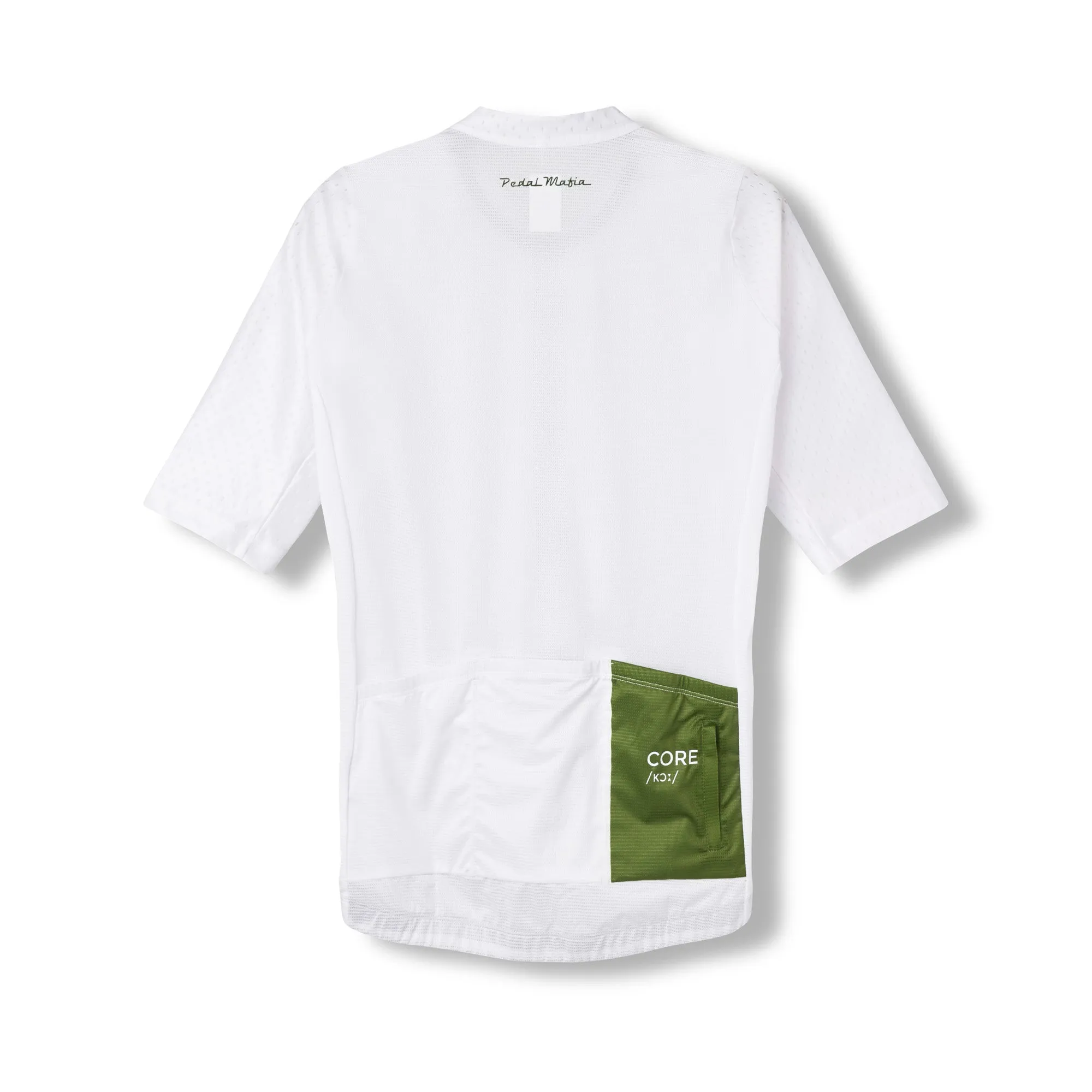 Mens Core Jersey - White Green