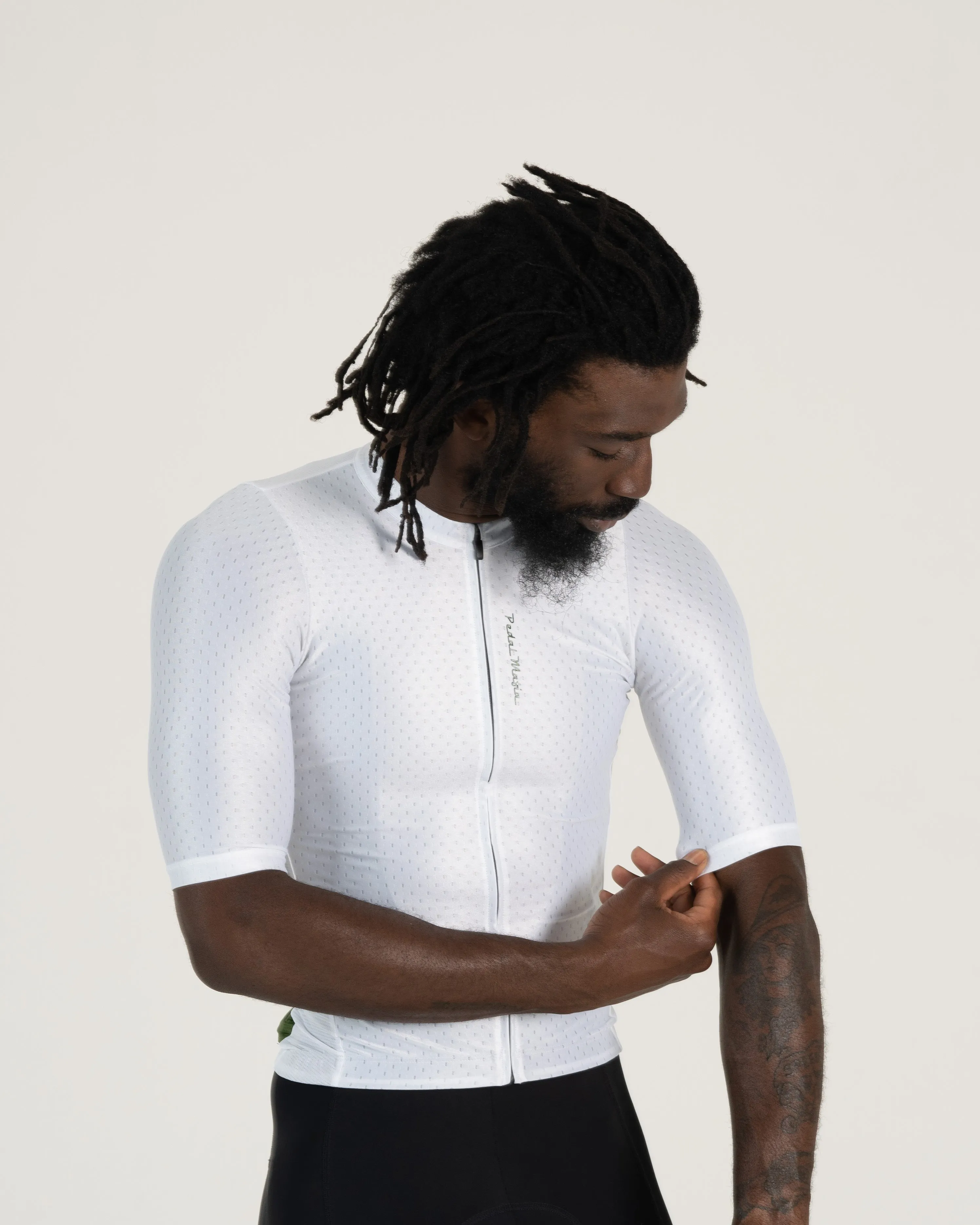 Mens Core Jersey - White Green