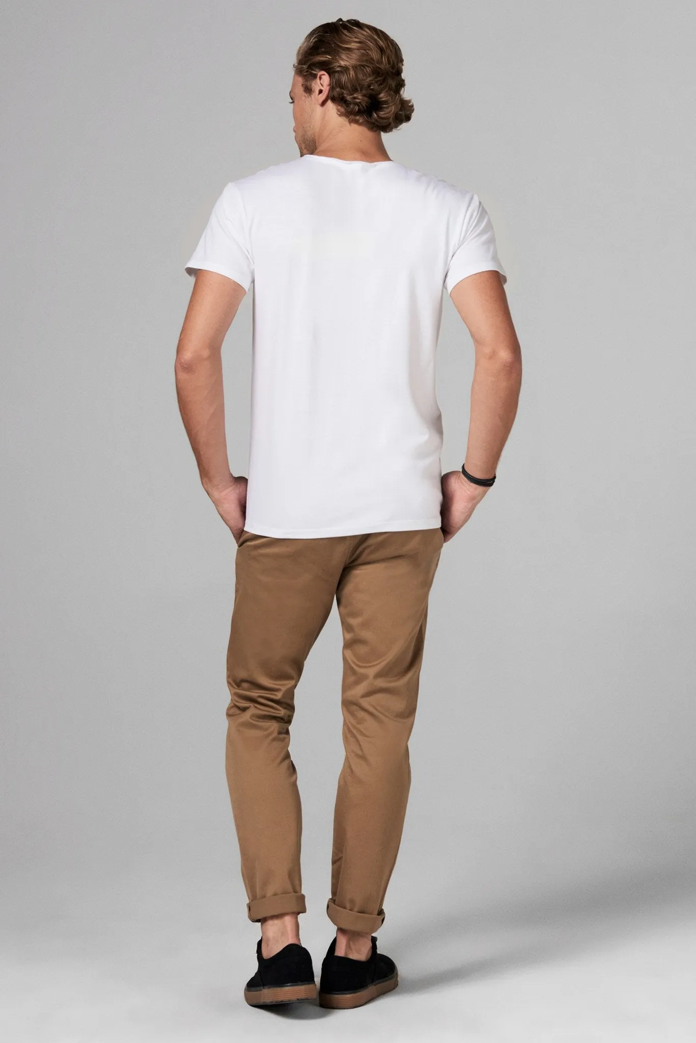 Men's Modal Pocket Sailor Crew Neck Tee