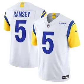 Men's Nike Jalen Ramsey White Los Angeles Rams Vapor F.U.S.E. Limited Jersey