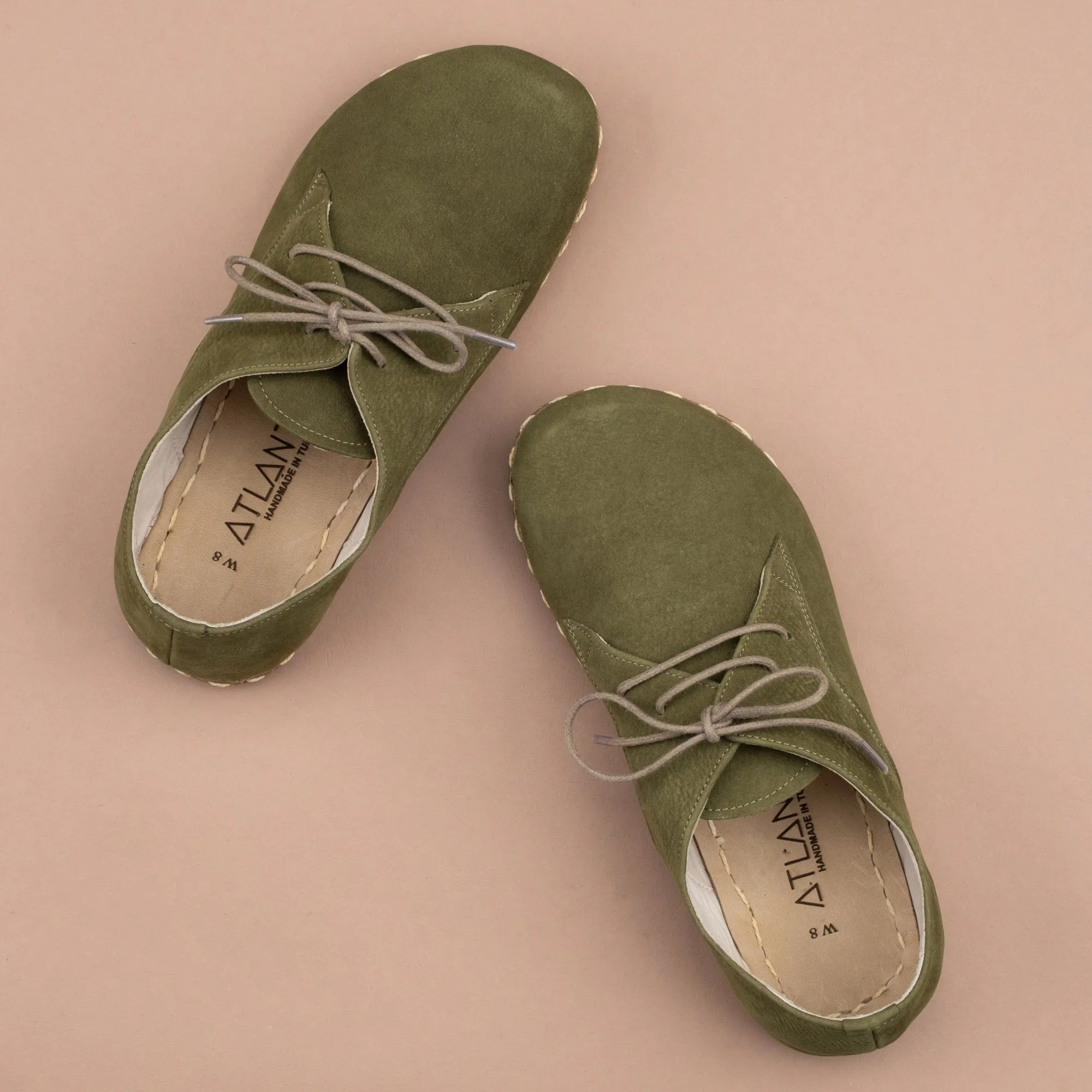 Men's Olive Oxfords