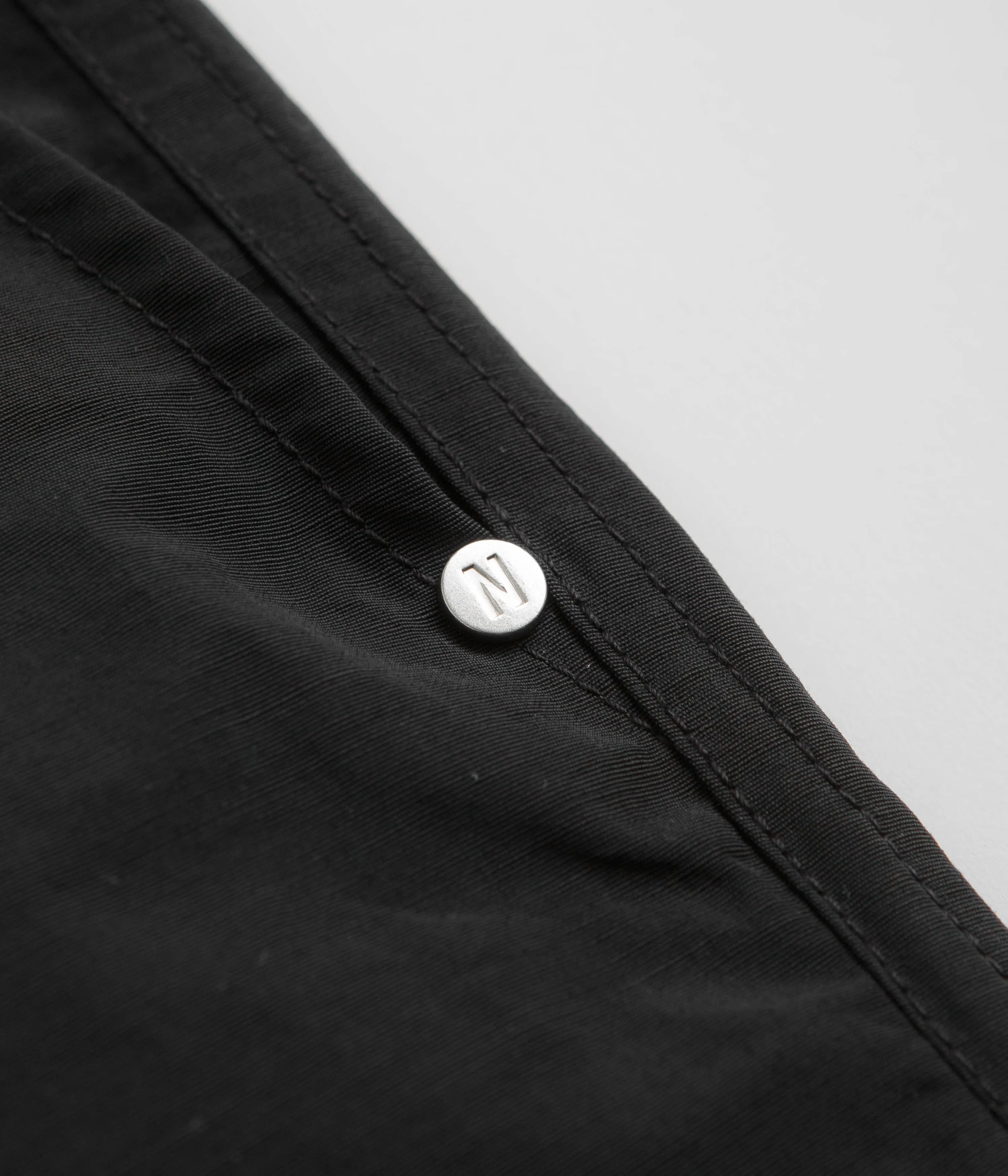 Norse Projects Sigur Waxed Nylon Fatigue Pants - Dark Navy