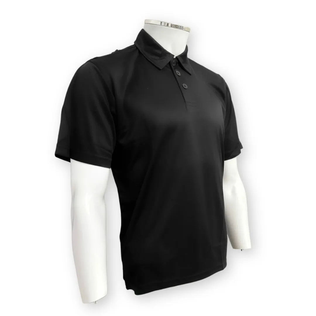 Op Zulu Tactical Comfort Polo Shirt Short Sleeve – Black