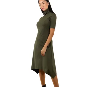 PA5179 Olive Green Sense Dress