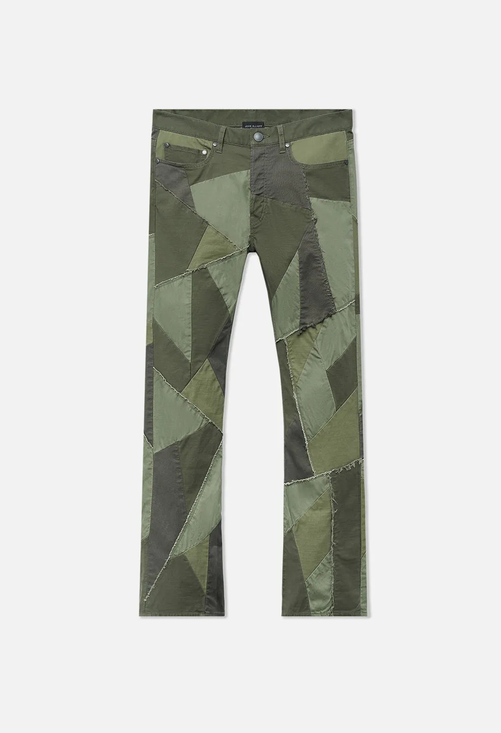 Patchwork Caribou Bootcut / Olive