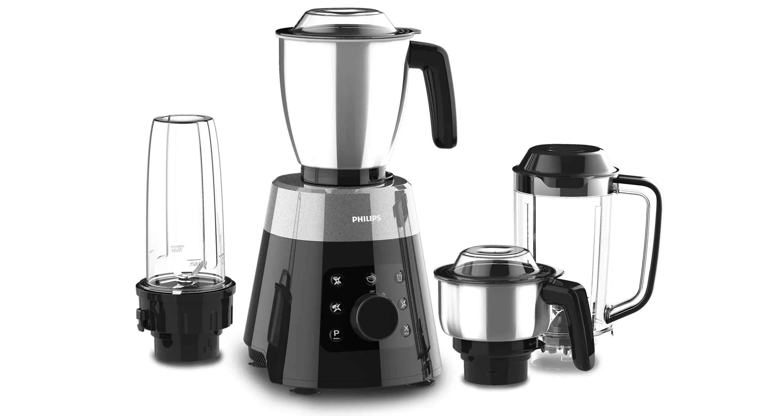 Philips Avance Collection Mixer Grinder HL7777/00 (Super Silent, 750 watts)