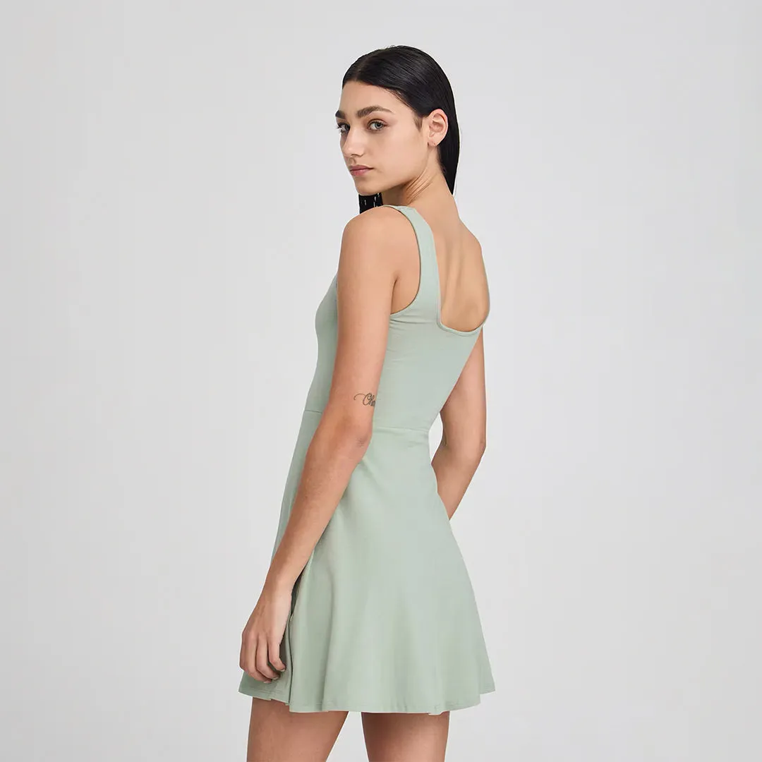 Plain Skater Dress