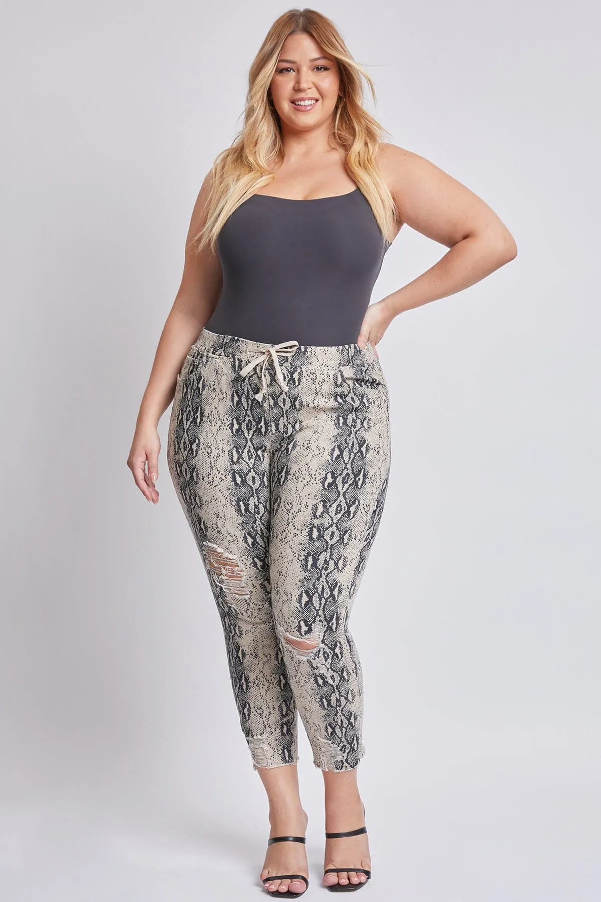 Plus Size Women's Ankle Jogger