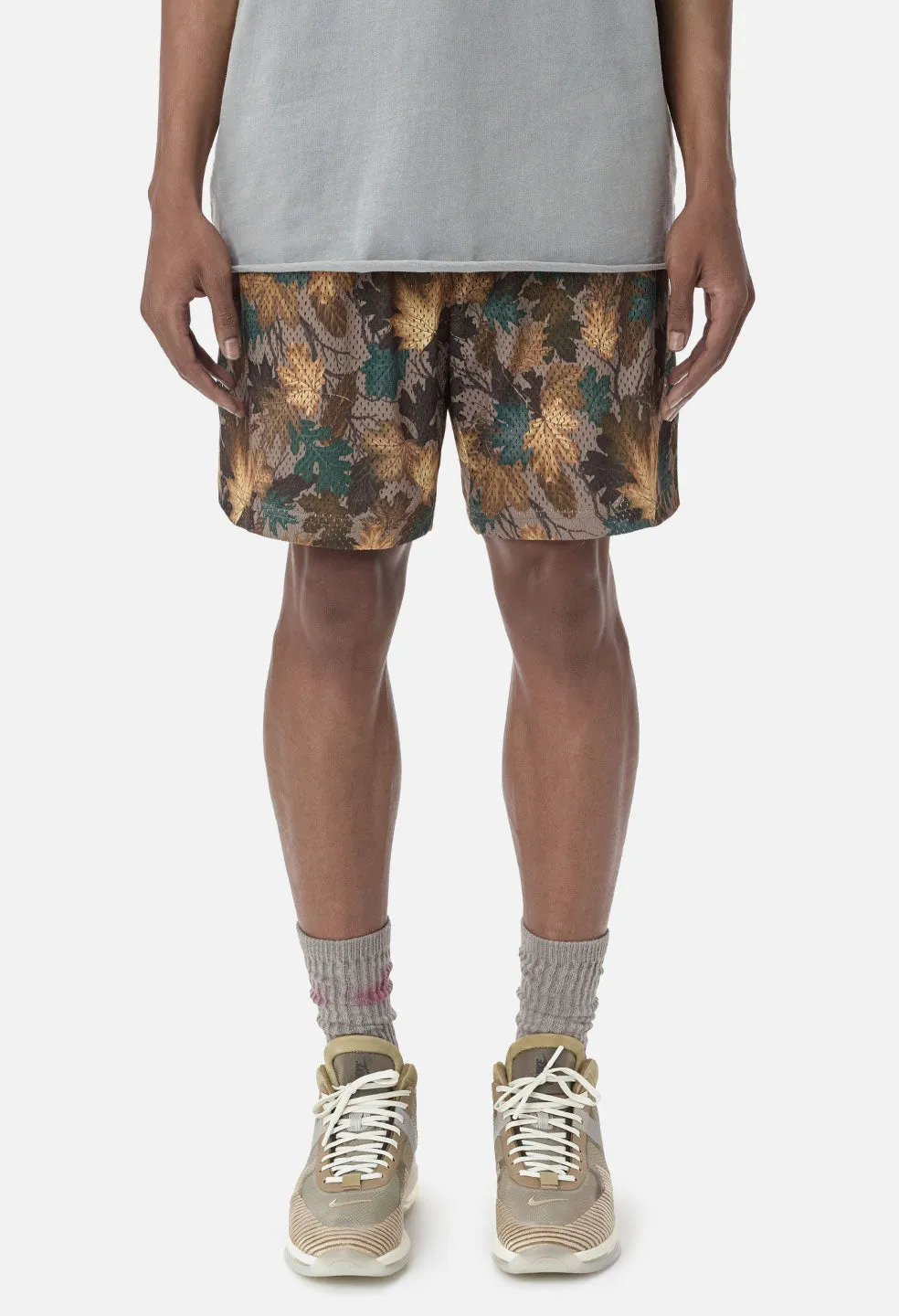 Practice Shorts / Leaf Camo