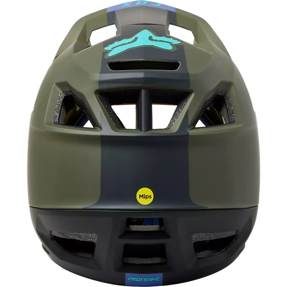 PROFRAME HELMET BLOCKED, CE OLIVE GREEN