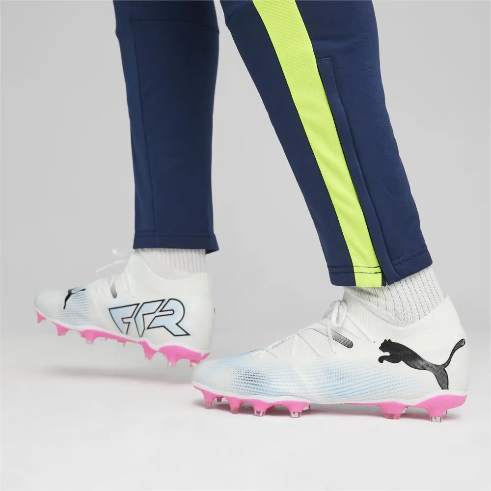 Puma Future 7 Match FG/AG Football Boots (White/Black/Poison Pink)