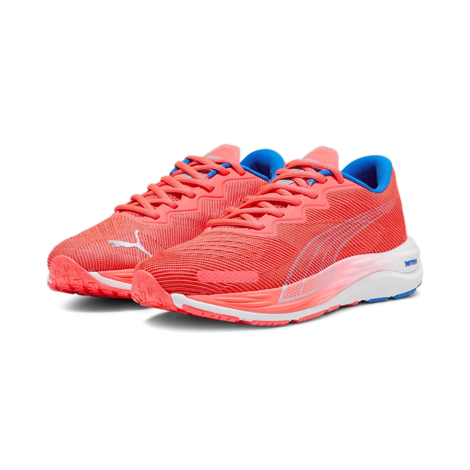 Puma Women's  Velocity Nitro 2 Wns Fire Orchid-Ultra Blue