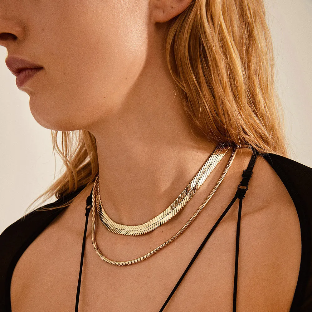 Reconnect Gold Plated Necklace