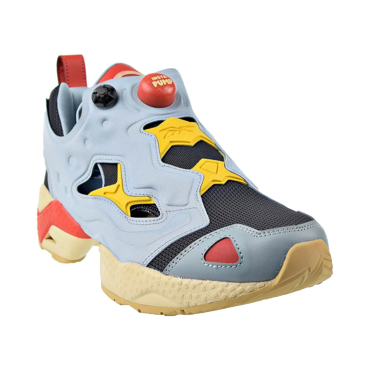 Reebok Looney Tunes Instapump Fury Men's Shoes Whisper Teal-Rhodonite-Yellow