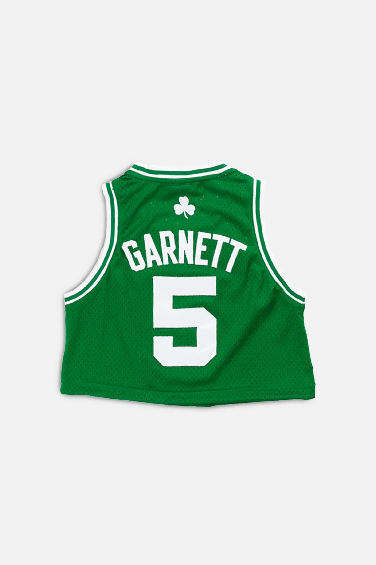 Rework Boston Celtics NBA Crop Jersey - XS