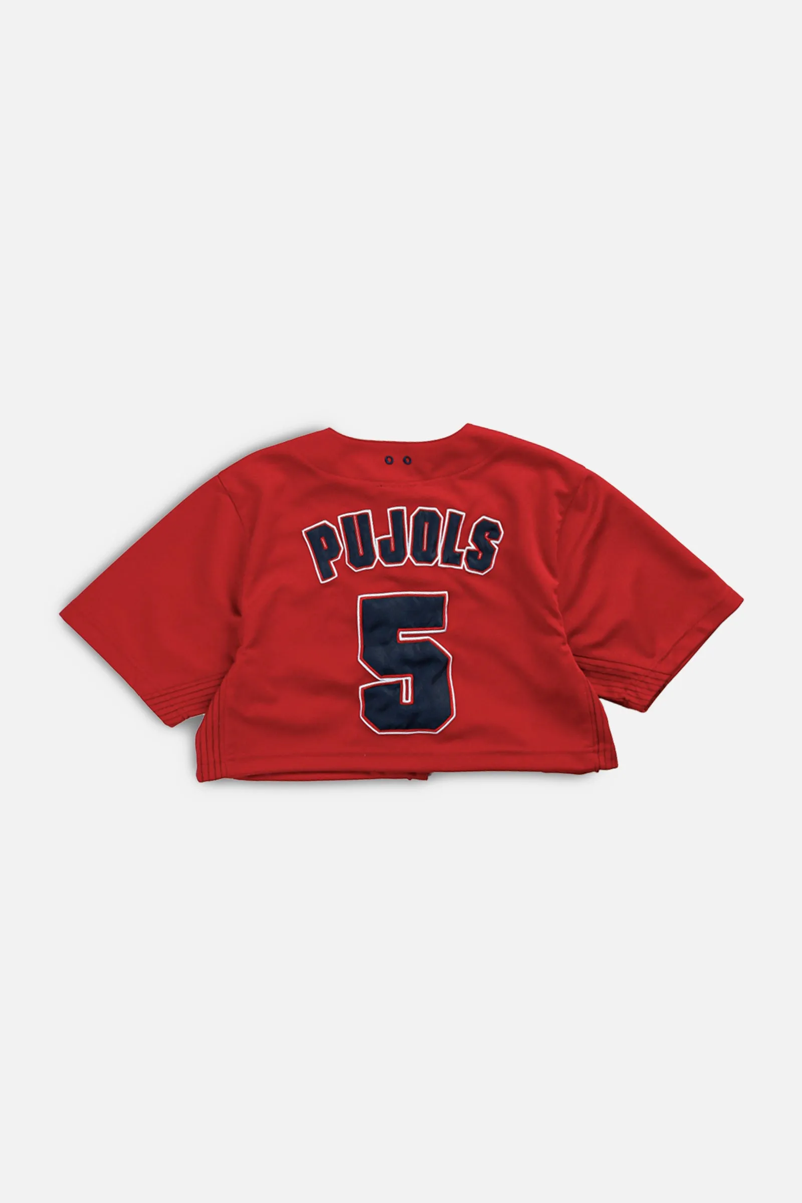 Rework Crop St. Louis Cardinals MLB Jersey - S