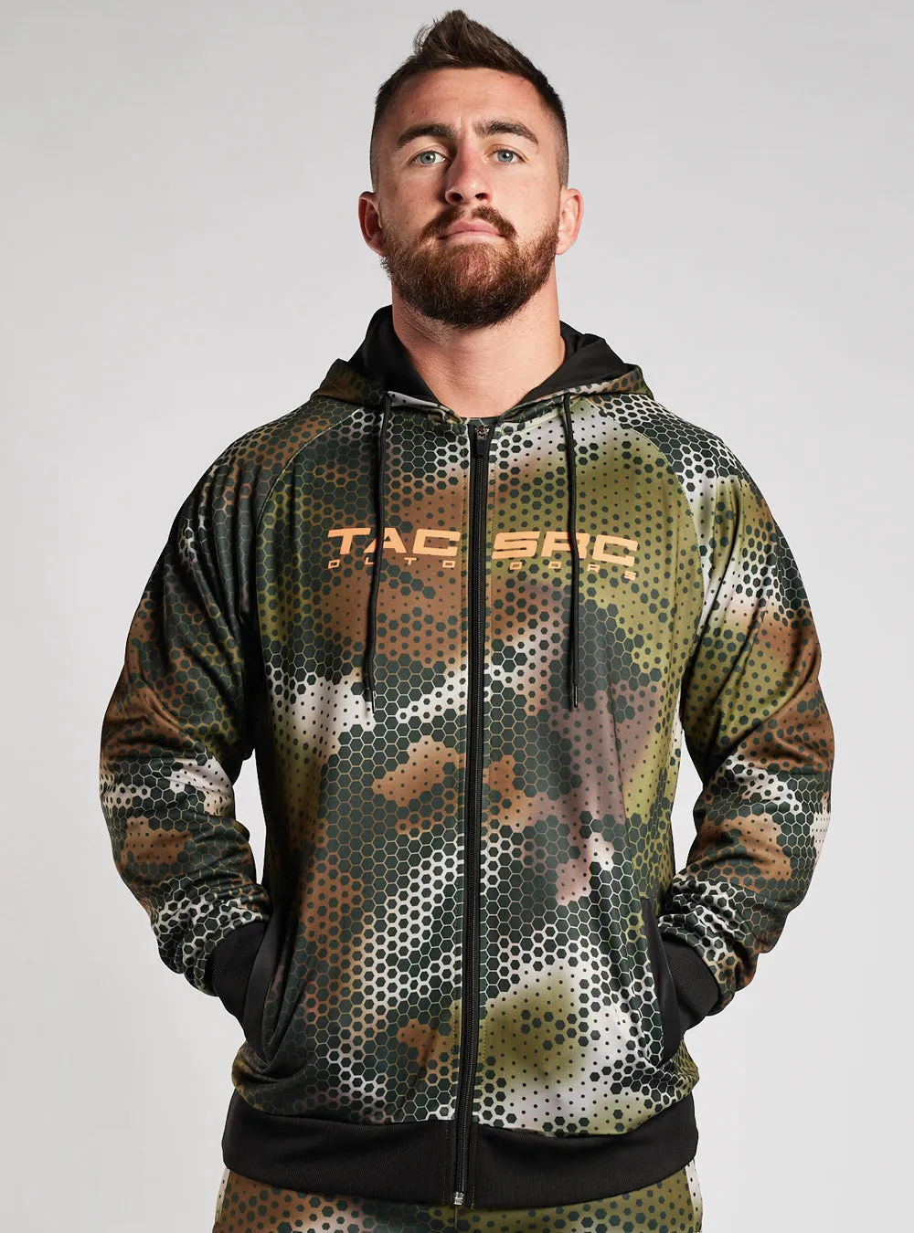 SALE - TACSRC Outdoors Trax Hoodie - Zougla Camo