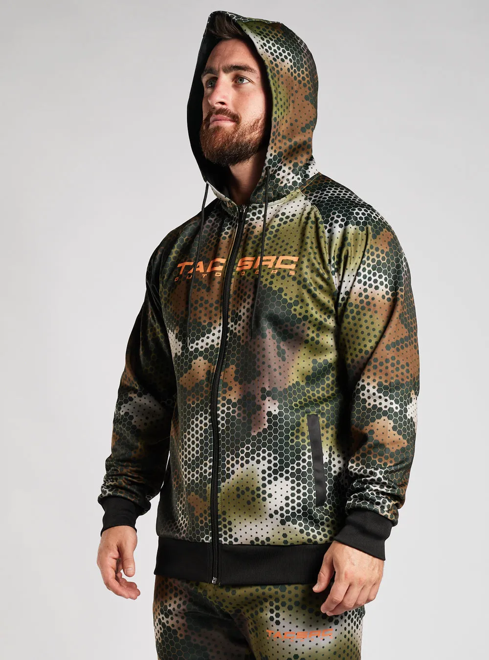 SALE - TACSRC Outdoors Trax Hoodie - Zougla Camo