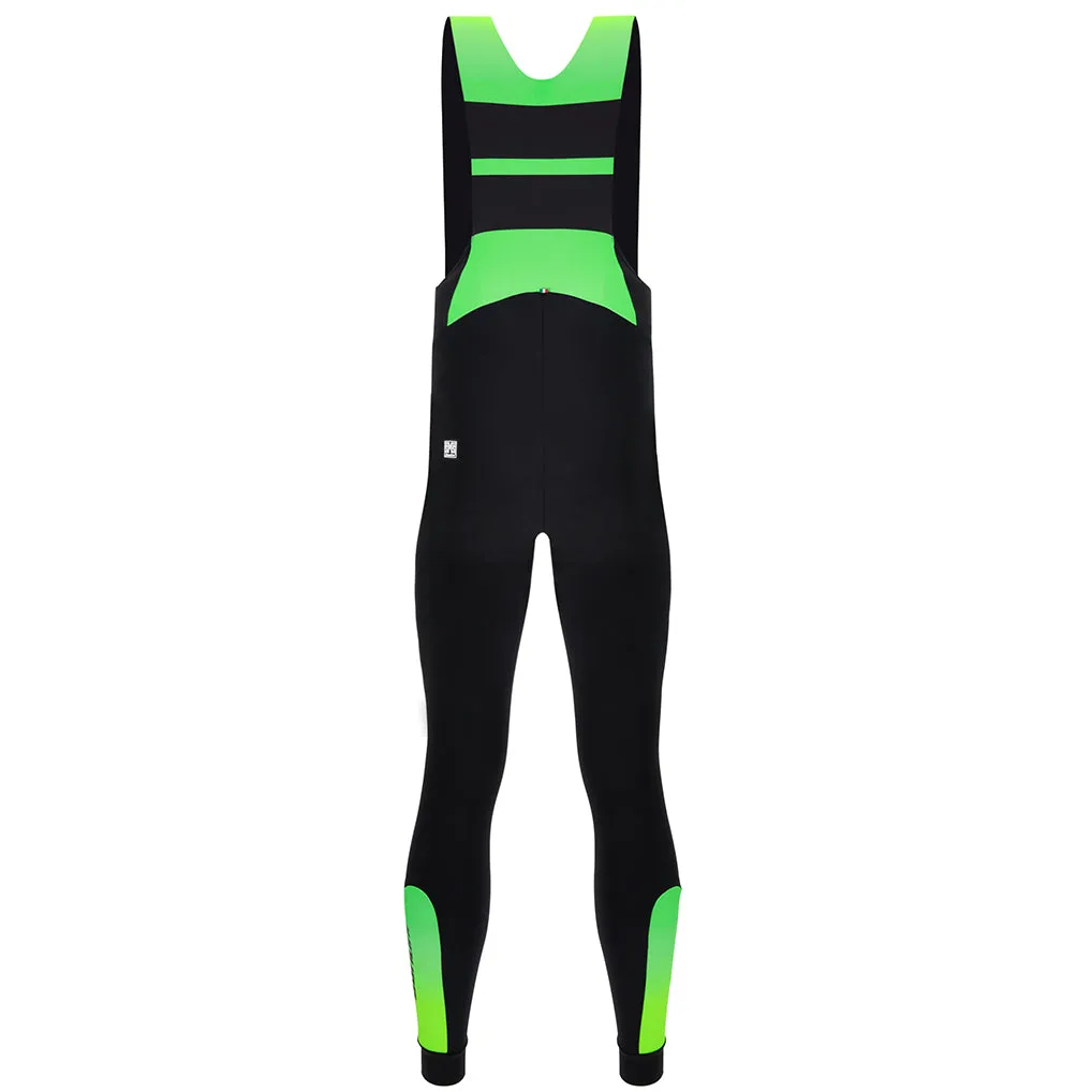 Santini Command Bibtights - Fluo Green