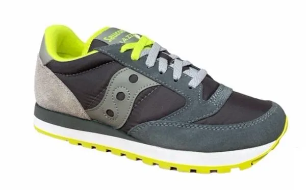 Saucony Original men's sneakers Jazz S2044-580 gray yellow