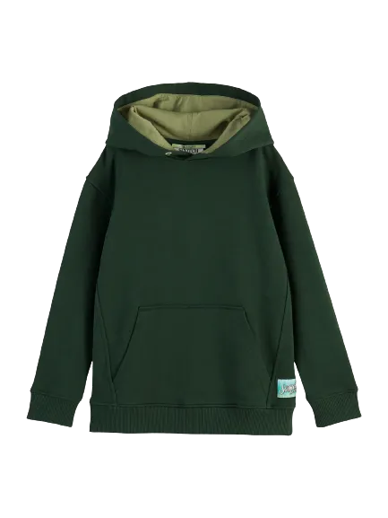 Scotch & Soda Boys Classic Hoodie _Green 167580-1214