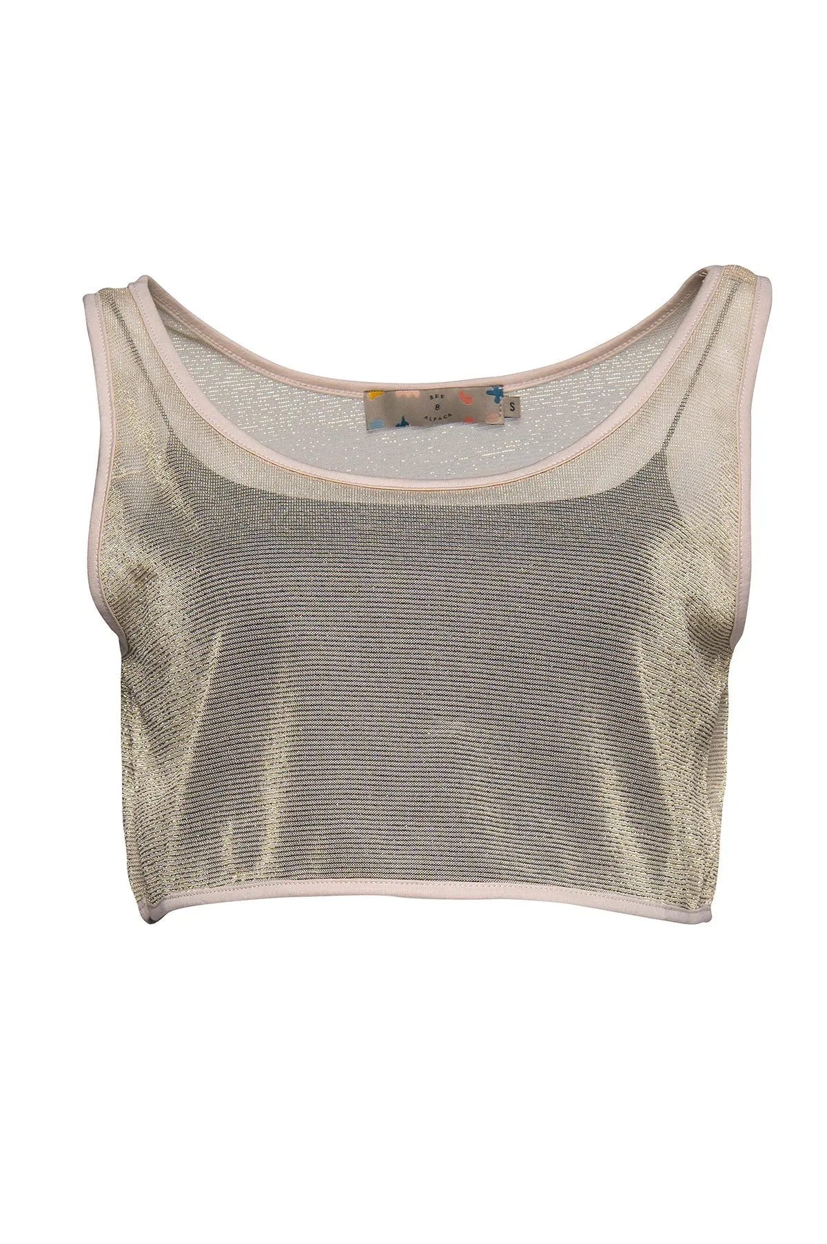 Sparkly Light Crop Top