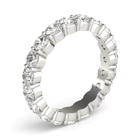 SPLENDOR 5.9 Carat Diamond Eternity Band in 14K/ 18K/ Platinum  GIA Graded  45 pointer G Color SI1 Clarity By Mike Nekta SIZE 4 to 5